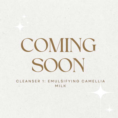 Cleanser 1: Emulsifying Camellia Milk